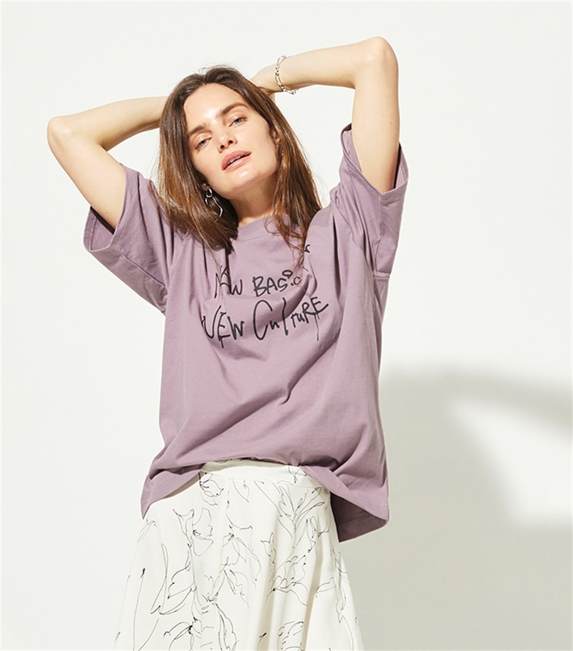LE SOUK HOLIDAY koeコラボビックシルエットプリントTシャツ_variation_3