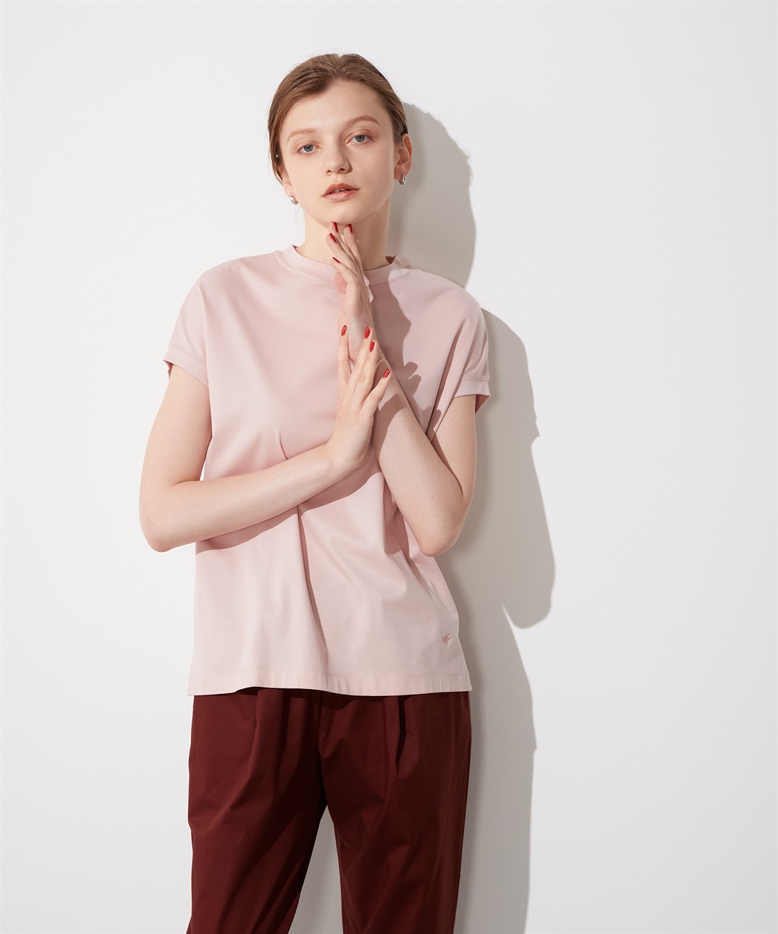 LE SOUK HOLIDAY モックネックTシャツ_variation_3