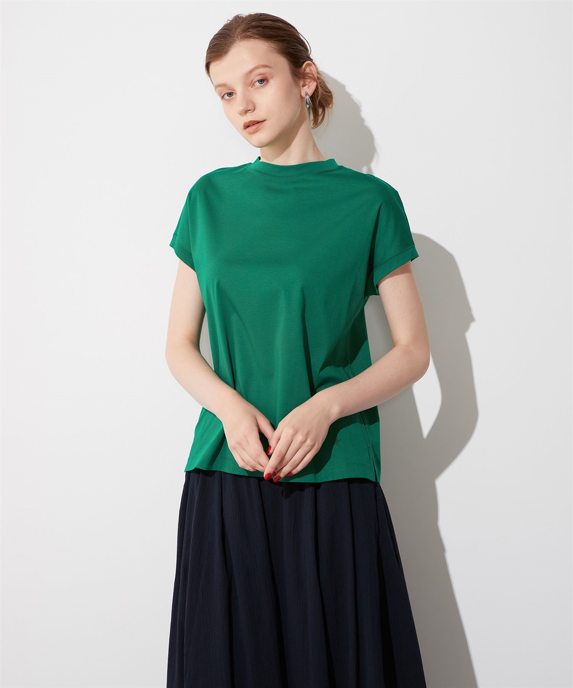 LE SOUK HOLIDAY モックネックTシャツ_variation_4