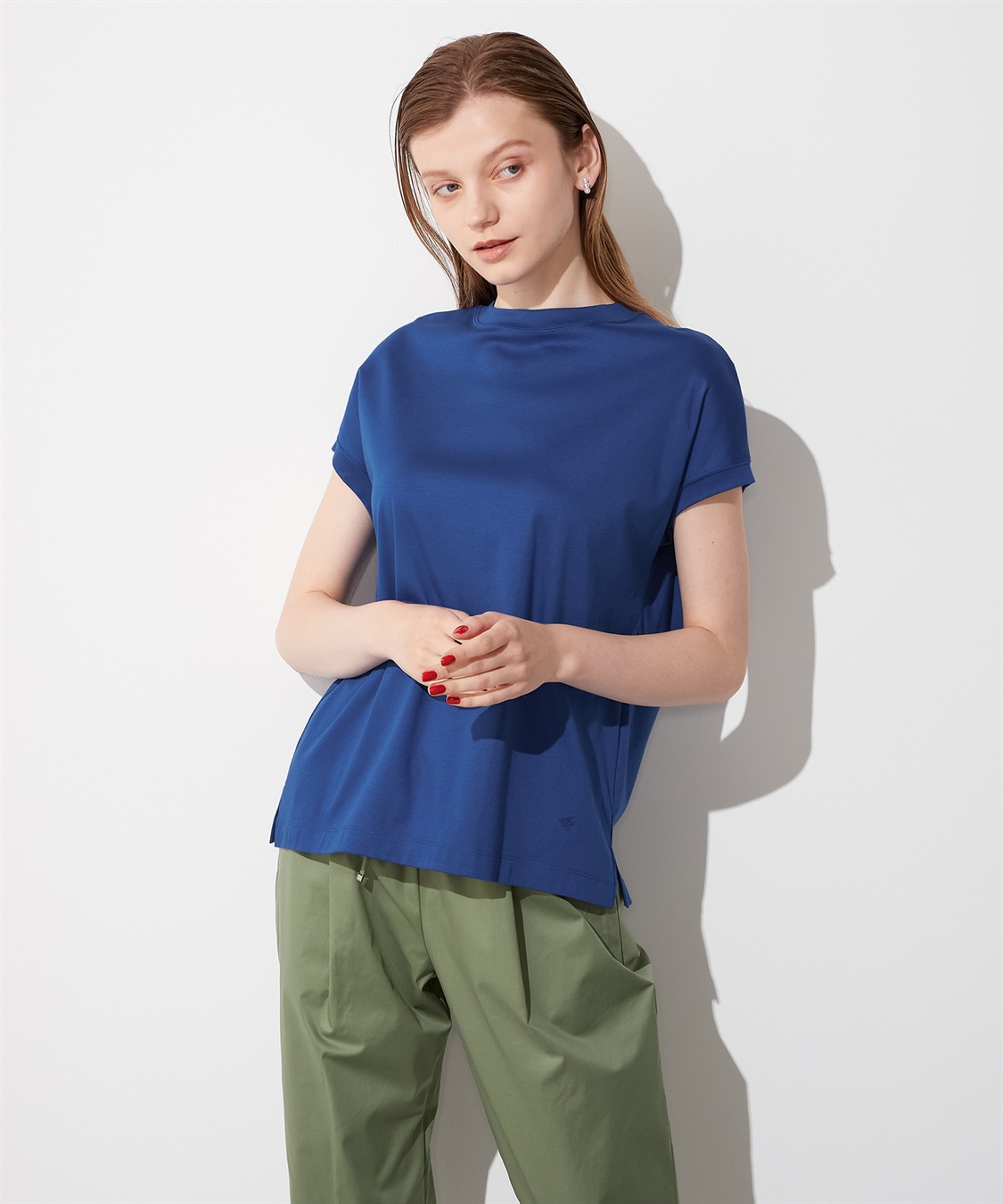 LE SOUK HOLIDAY モックネックTシャツ_variation_5