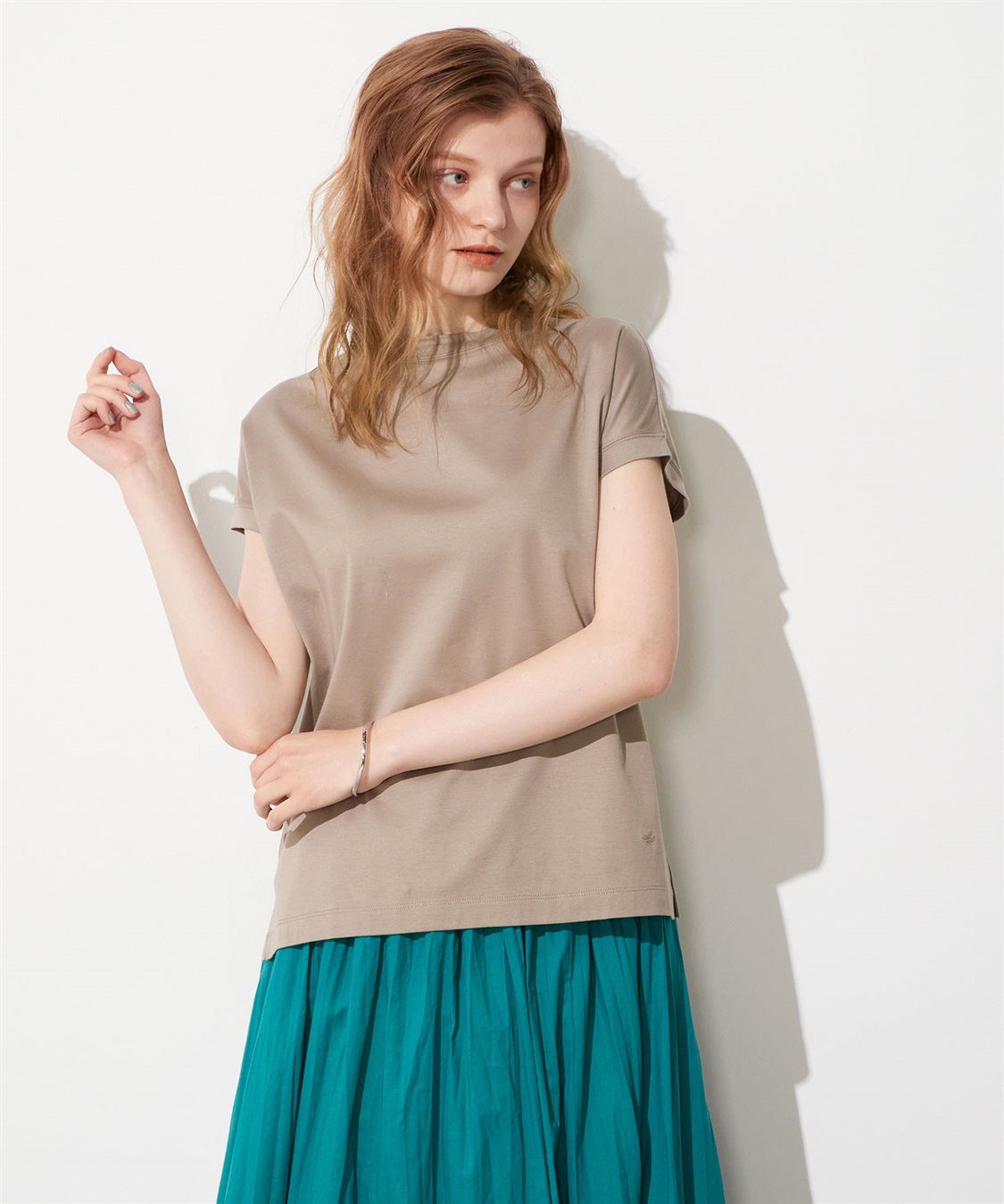 LE SOUK HOLIDAY モックネックTシャツ_variation_3
