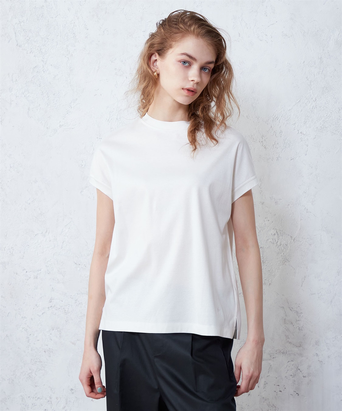LE SOUK HOLIDAY モックネックTシャツ_variation_2