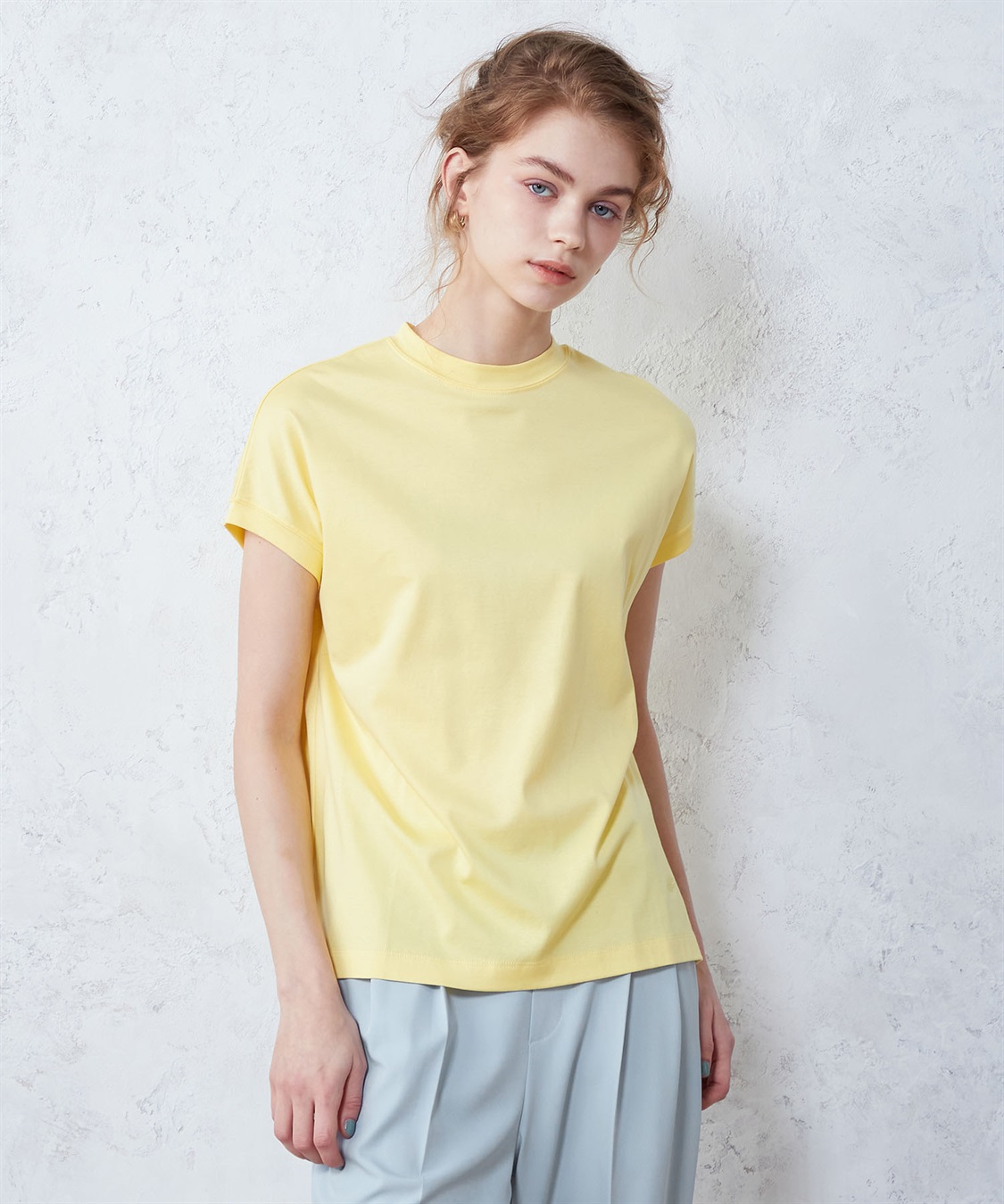 LE SOUK HOLIDAY モックネックTシャツ_variation_4