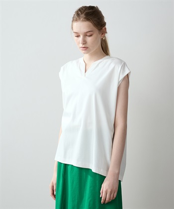 LE SOUK HOLIDAY 【接触冷感】スキッパーTシャツ_variationthumb_1