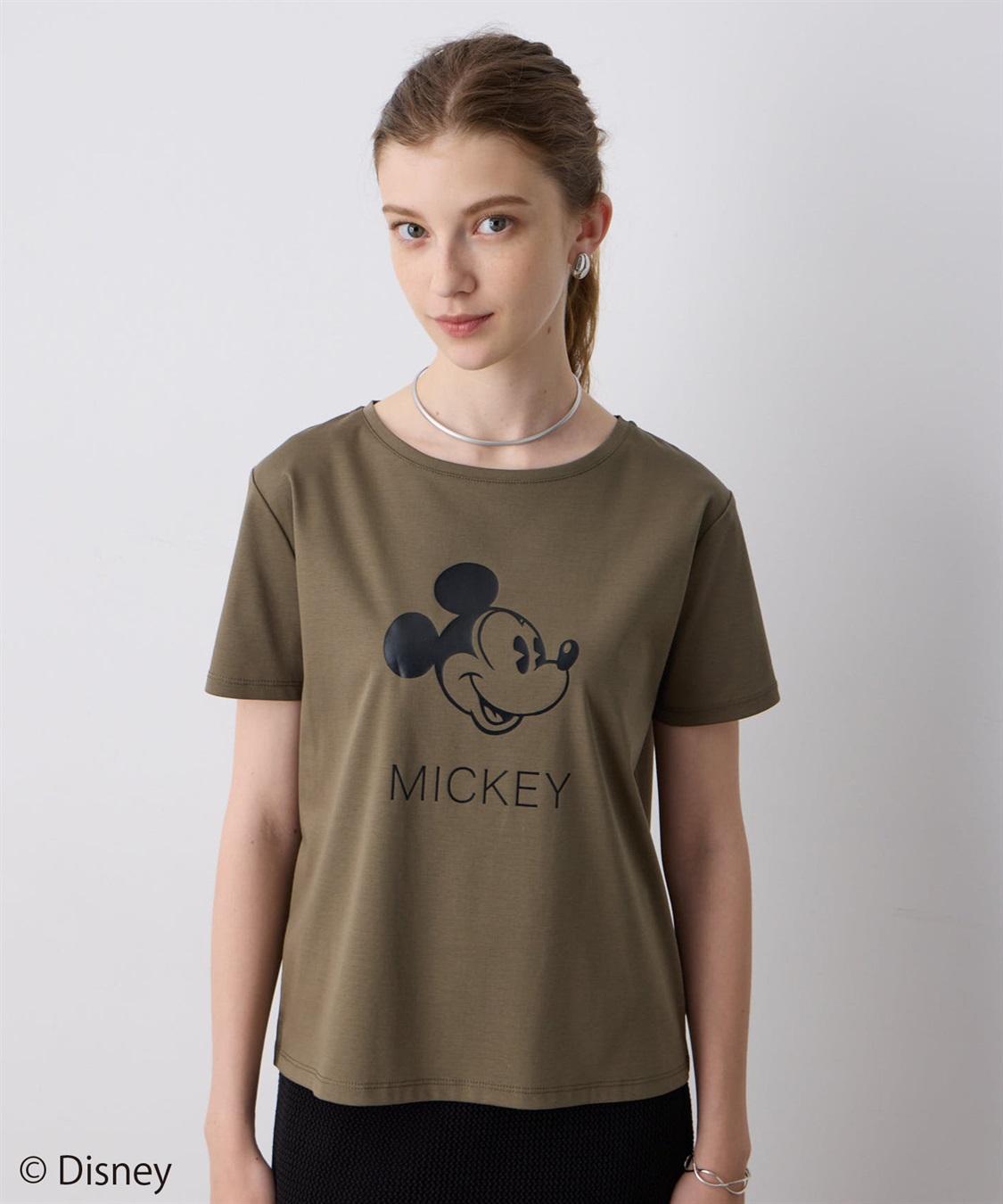 LE SOUK HOLIDAY Mickey Mouse／ロゴTシャツ_variation_3