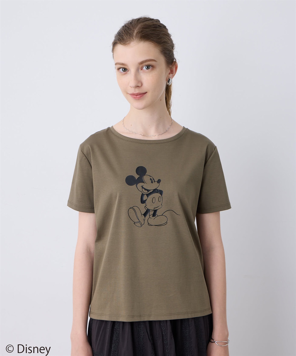 LE SOUK HOLIDAY Mickey Mouse／モチーフTシャツ_variation_3