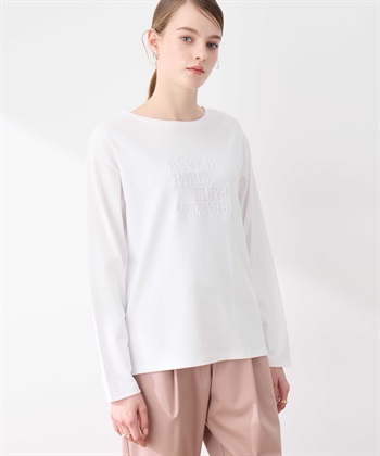 LE SOUK HOLIDAY 刺しゅうロングTシャツ_variationthumb_2