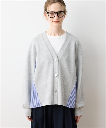 LE SOUK HOLIDAY 【WEB限定】Vネックドッキングカーディガン_variationthumb_1