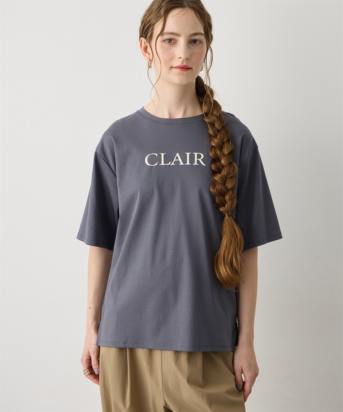 LE SOUK HOLIDAY ロゴプリントTシャツ【接触冷感・吸水速乾】_variation_2