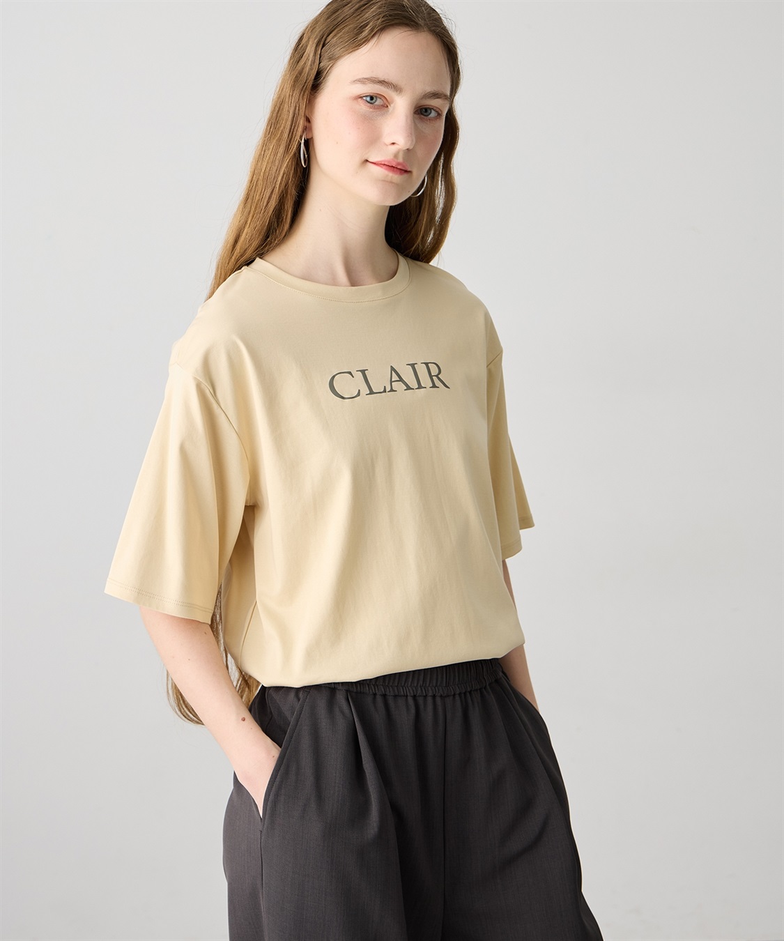 LE SOUK HOLIDAY ロゴプリントTシャツ【接触冷感・吸水速乾】_variation_3