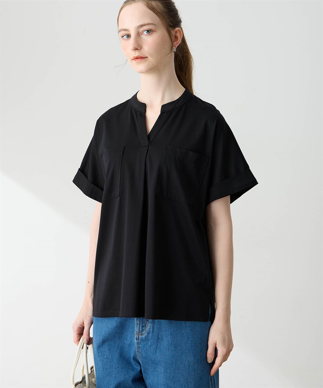 LE SOUK HOLIDAY イージーエレガンススキッパーTシャツ【接触冷感】_variation_1
