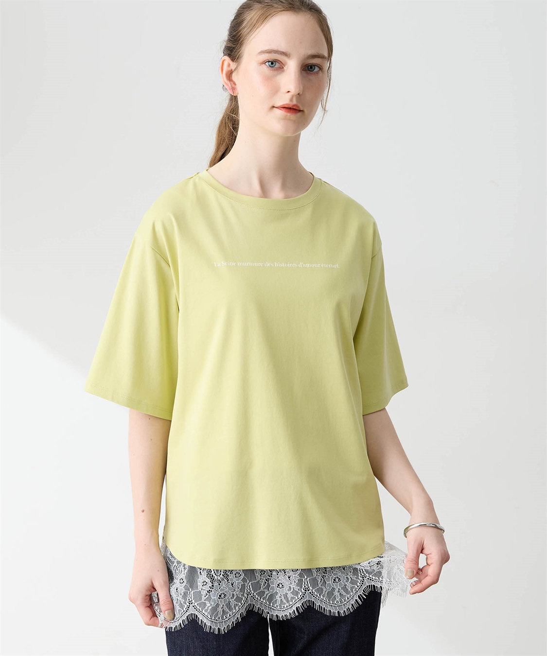 LE SOUK HOLIDAY ラウンドヘムバックプリントTシャツ【接触冷感・吸水速乾】_variation_3