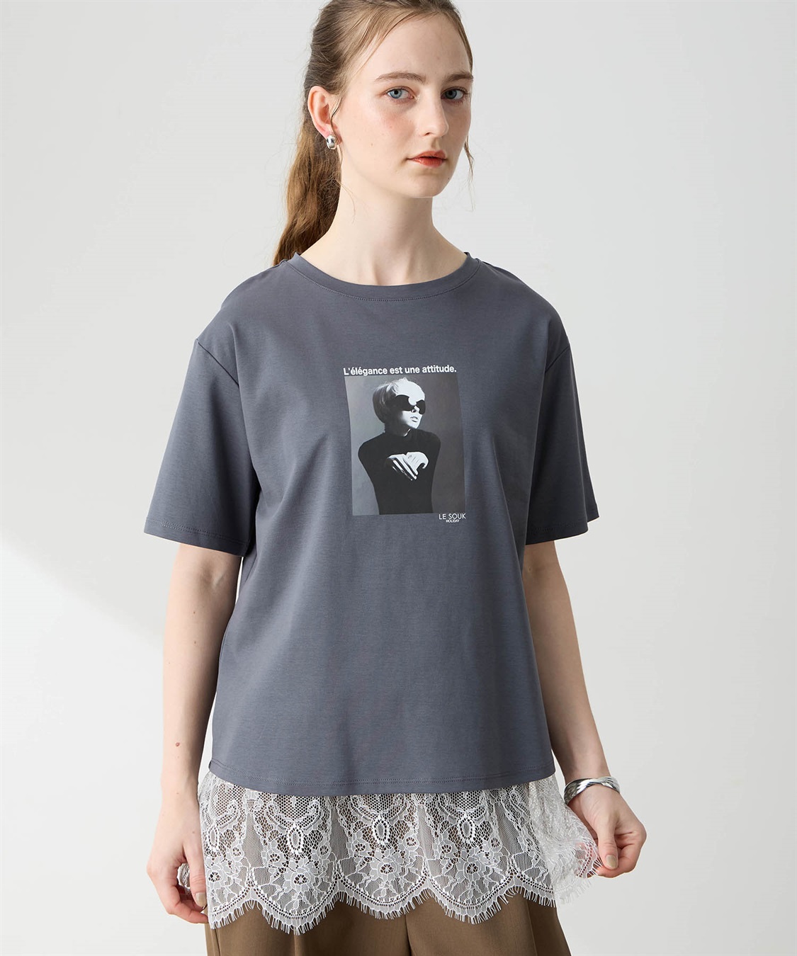 LE SOUK HOLIDAY フォトプリントTシャツ【接触冷感・吸水速乾】_variation_2