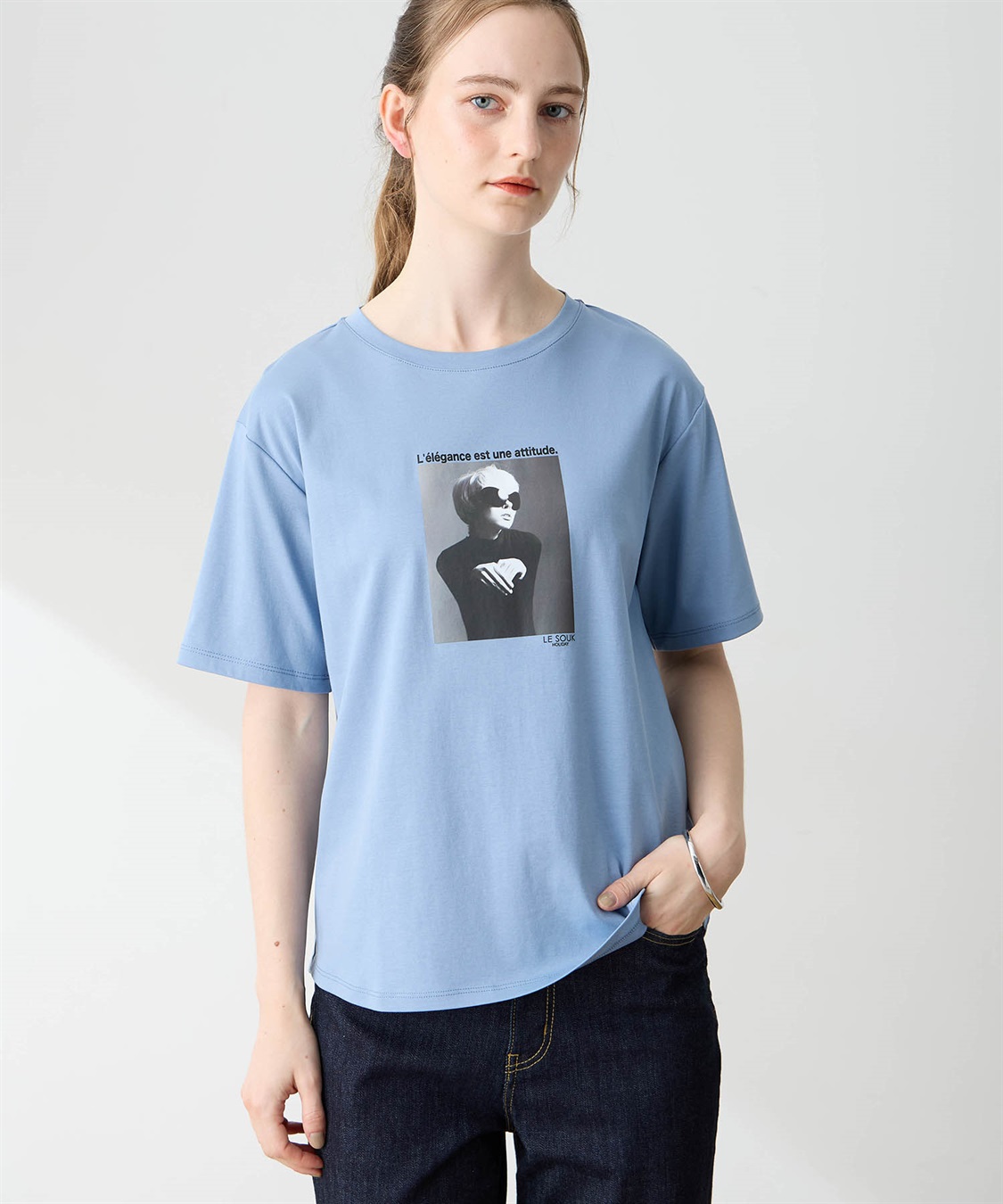 LE SOUK HOLIDAY フォトプリントTシャツ【接触冷感・吸水速乾】_variation_3