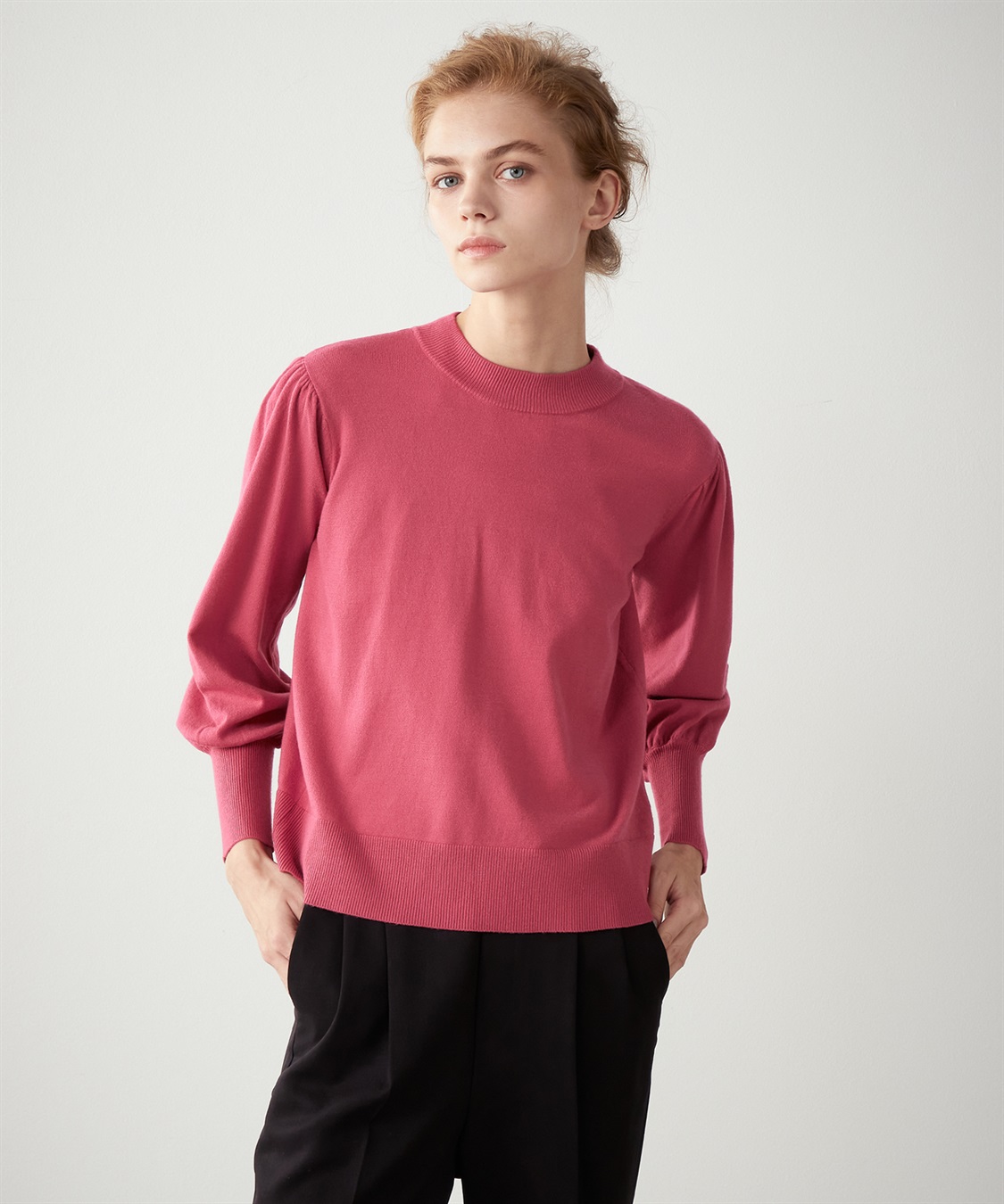 LE SOUK HOLIDAY モックネックニットプルオーバー_main