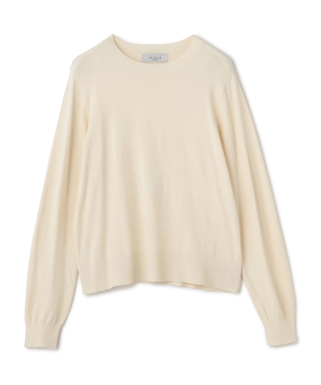 LE SOUK HOLIDAY ドットジャガードニット_variation_2