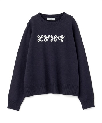 LE SOUK HOLIDAY ロープ刺繍 ニットプルオーバー_variationthumb_3