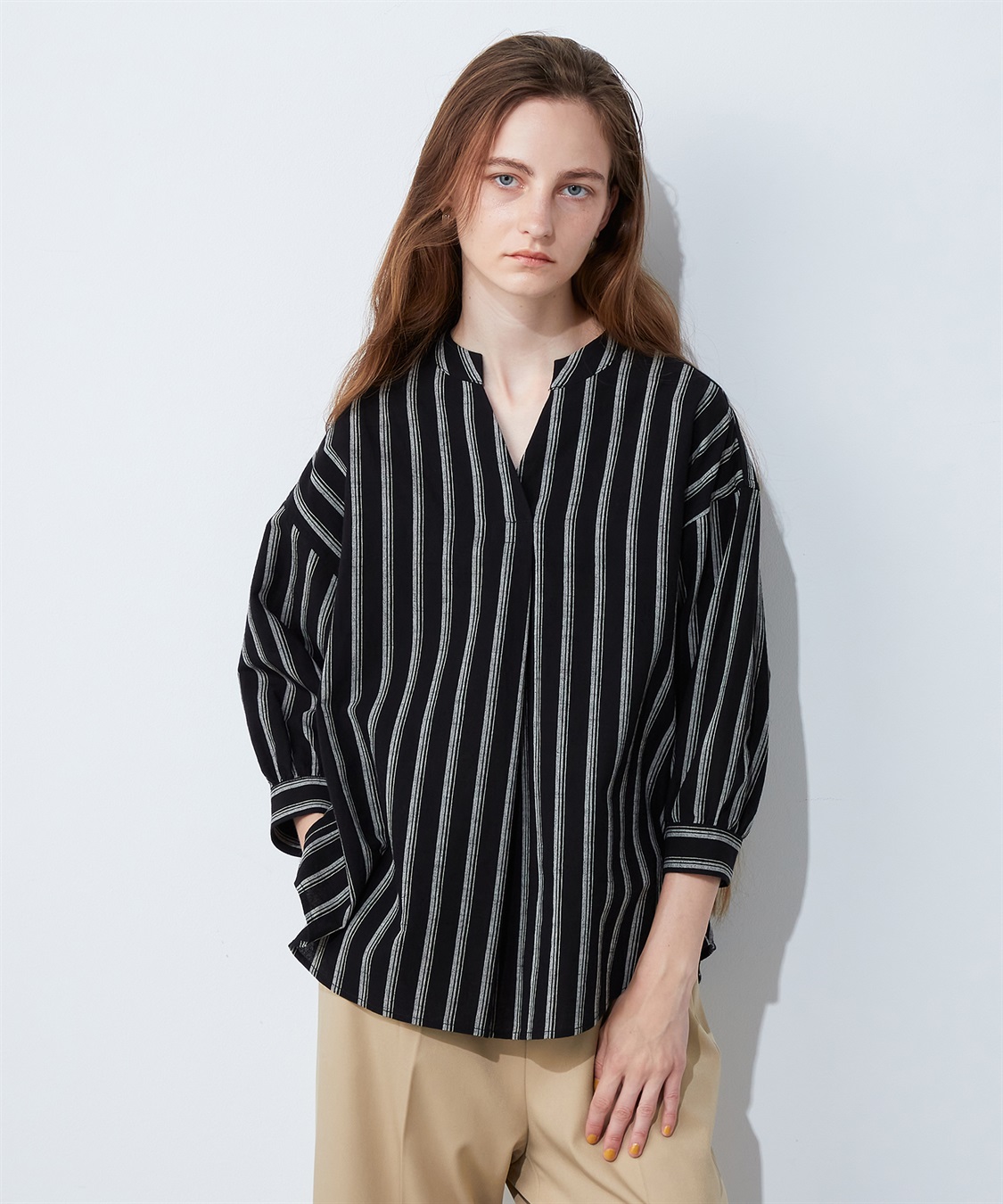 LE SOUK HOLIDAY スキッパーチュニックブラウス_variation_1