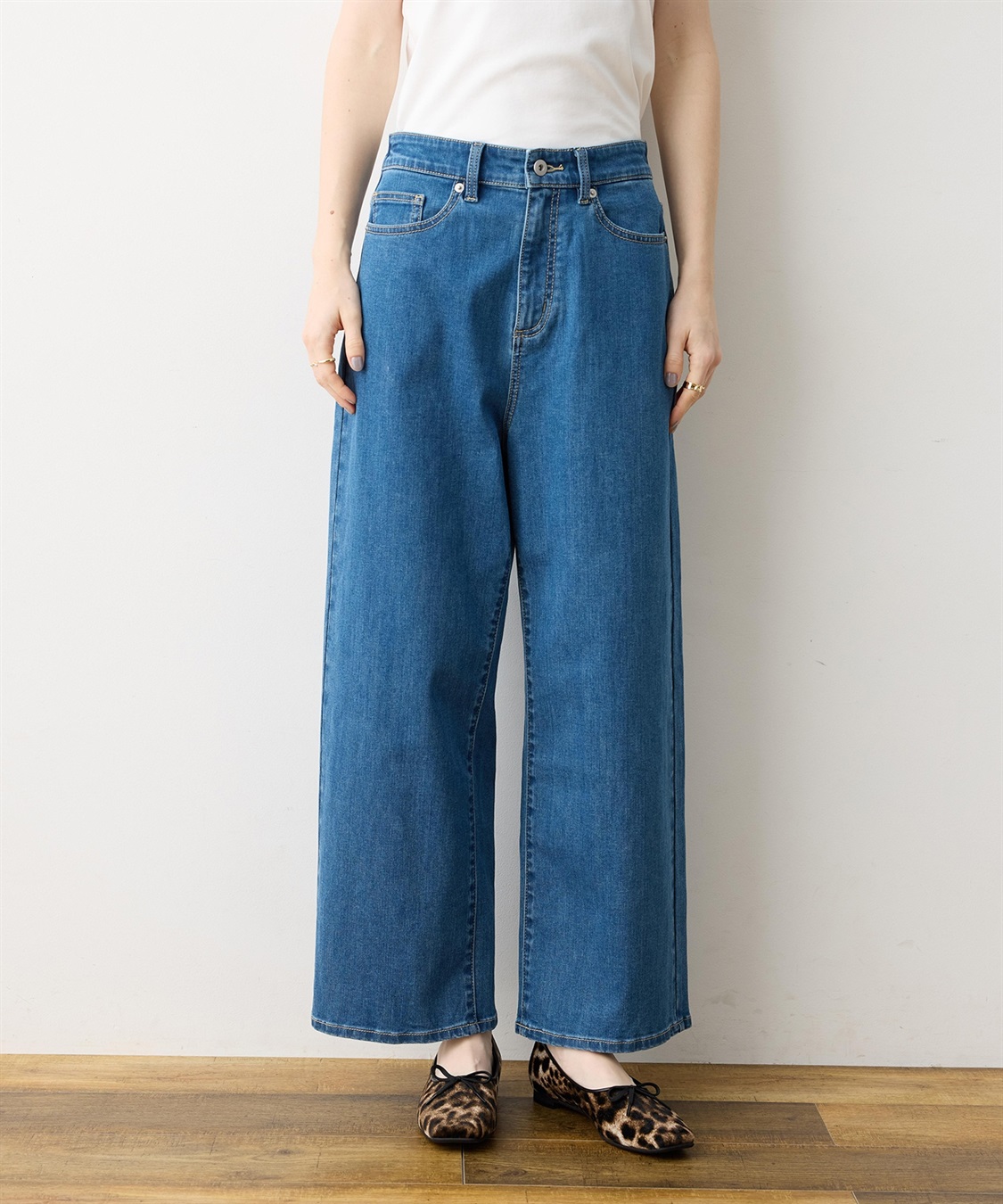 LE SOUK HOLIDAY ワイドデニムパンツ_variation_1