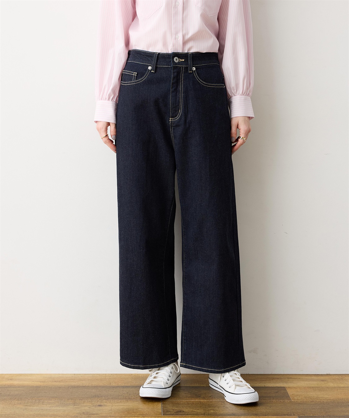 LE SOUK HOLIDAY ワイドデニムパンツ_variation_2