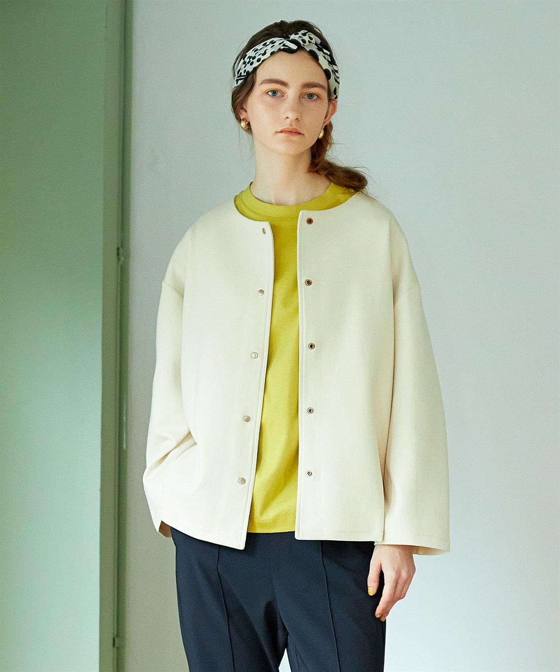 LE SOUK HOLIDAY ダンボールショートコート_main