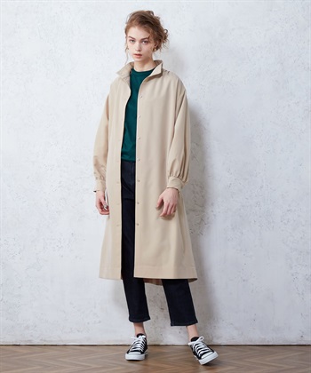 LE SOUK HOLIDAY ハイネックコートワンピース_variationthumb_2