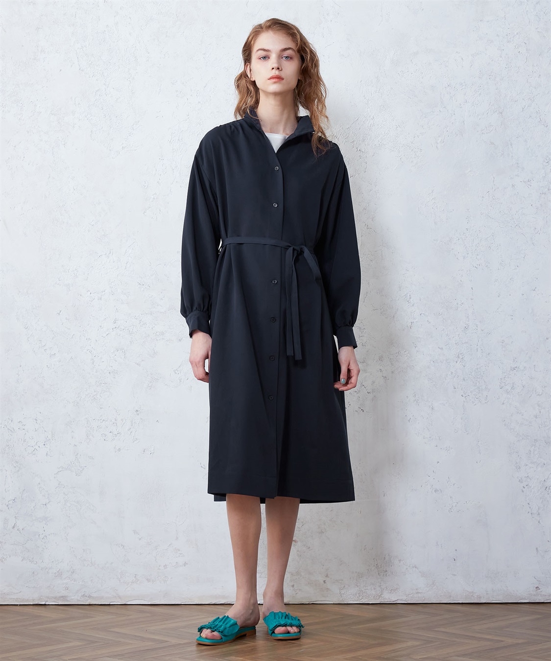 LE SOUK HOLIDAY ハイネックコートワンピース_variation_3