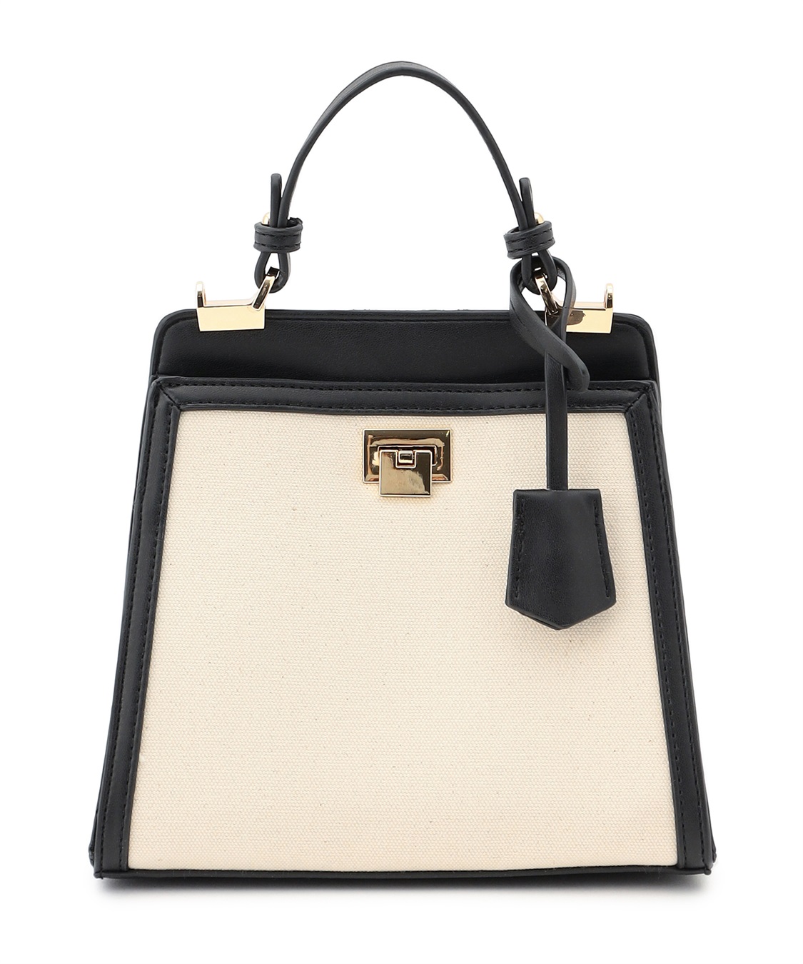 LE SOUK HOLIDAY エコレザー×キャンバストートバッグ_main