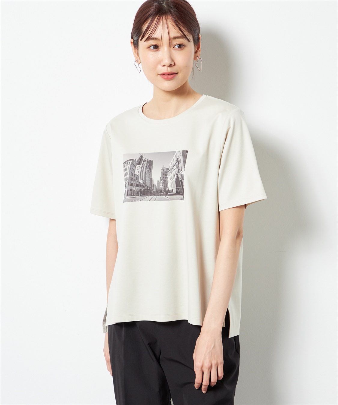A/C DESIGN BY ALPHA CUBIC 【接触冷感】フォトプリントTシャツ_variation_3