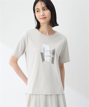 A/C DESIGN BY ALPHA CUBIC グラフィックＴシャツ【接触冷感・UVカット・人気のため冷感素材で再登場】_variationthumb_1