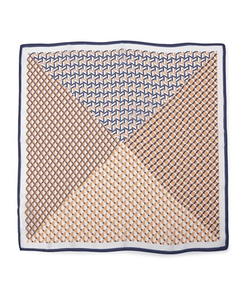 A/C DESIGN BY ALPHA CUBIC ジオメトリックプリントストール_variationthumb_1