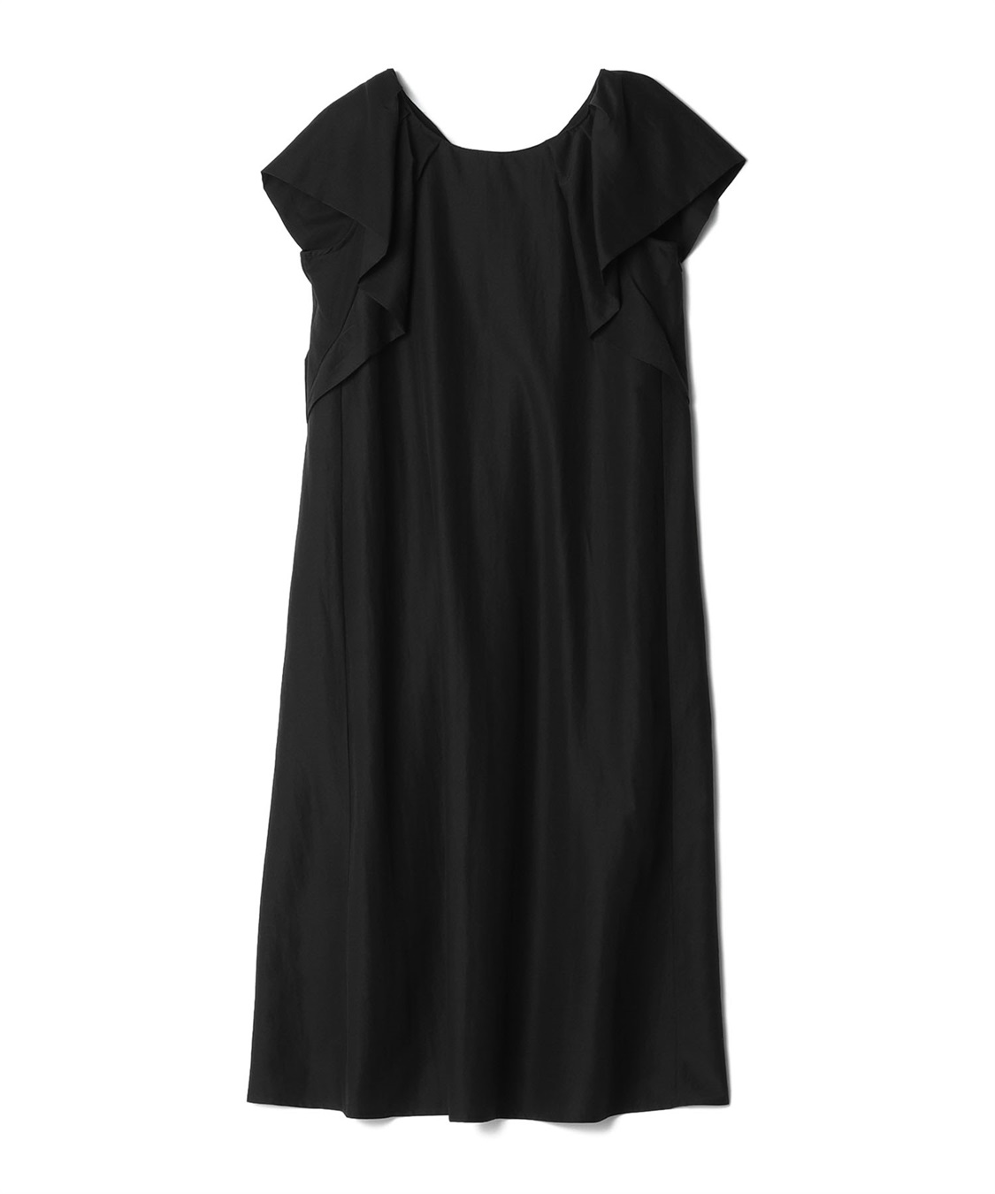 ATSURO TAYAMA フリル袖ロング丈ワンピース_main