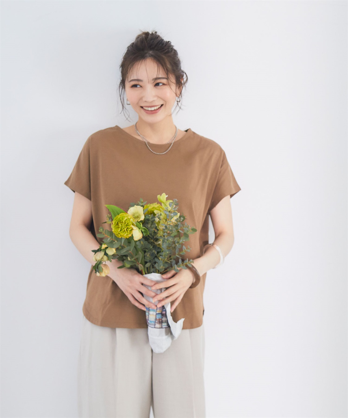 CROSS FUNCTION 《接触冷感》エブ楽フレンチスリーブTシャツ【CF/クロスファンクション】_main