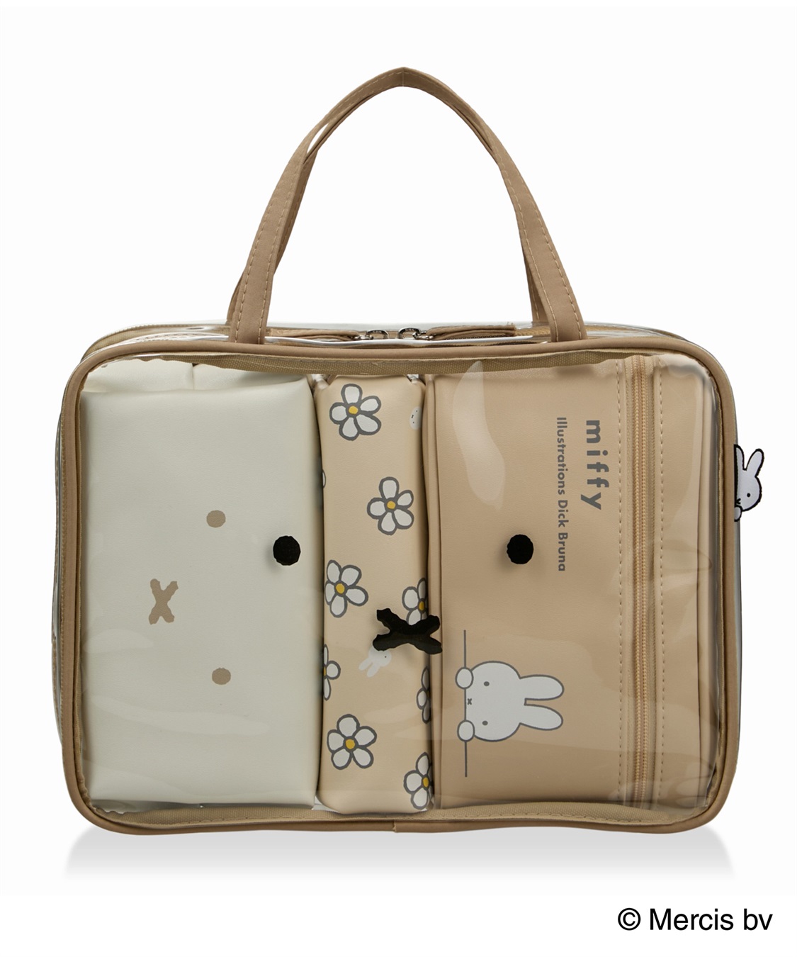 Life Style by cross marche 【ミッフィー/miffy】トラベルポーチセット 長方形_main