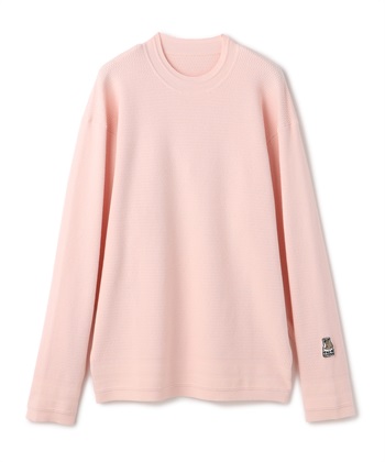 【for Owners】サーマルニットPO cul-b/キューブ/愛犬服(Shellpink-Ｍ)