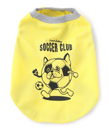 【for dogs】French Sports Tank　Cul-B/キューブ/愛犬(黄-Ｓ)