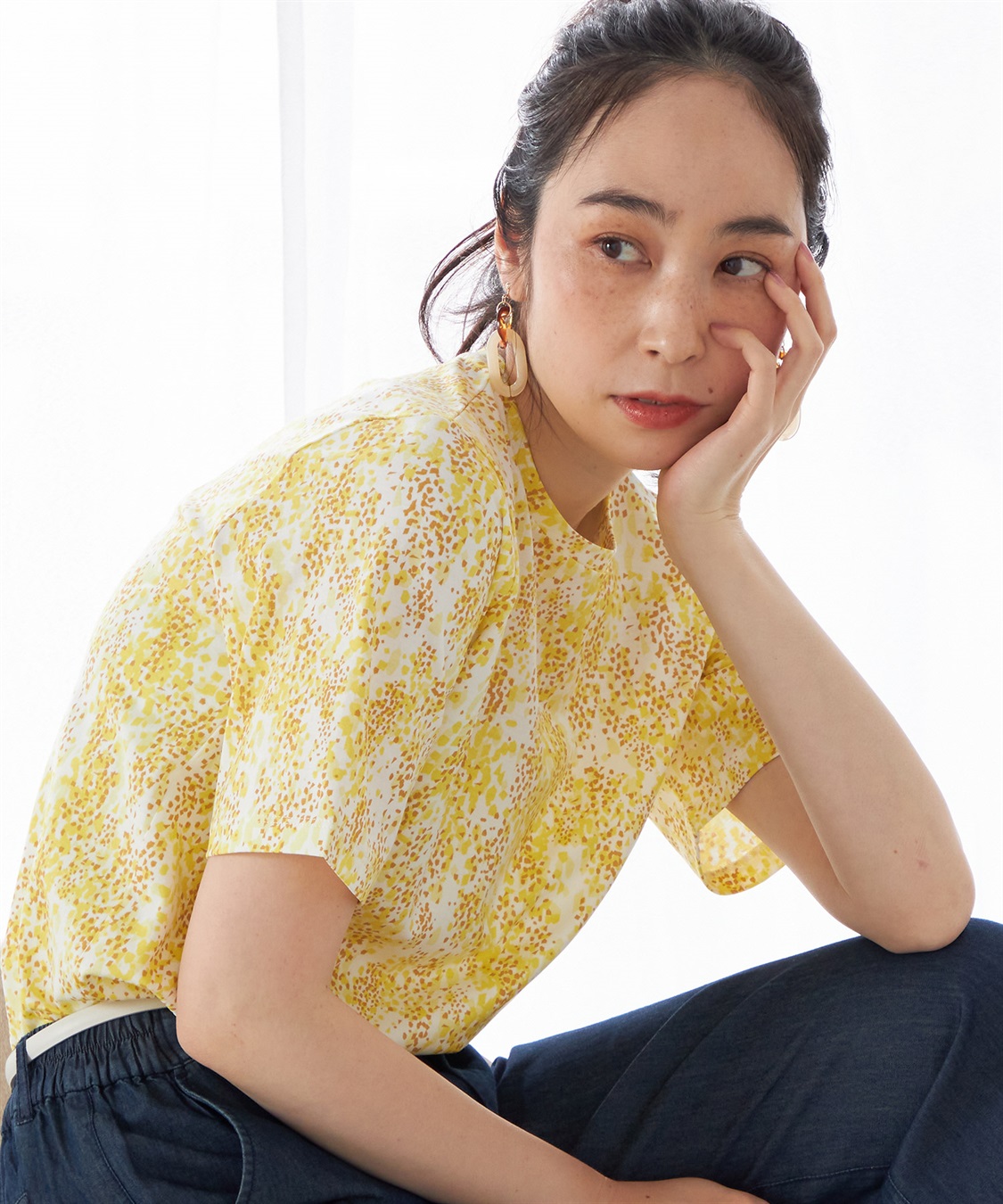 DECOY 【接触冷感】ひやさらプリントTシャツ_main