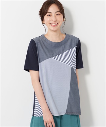 DECOY パッチワークTシャツ_variationthumb_2