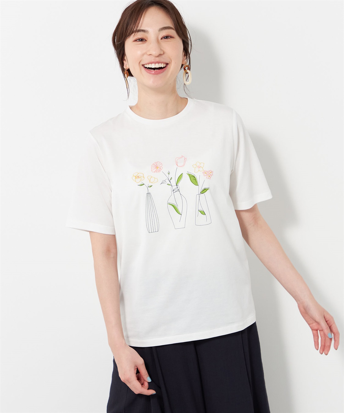 DECOY 【接触冷感】【UV対策】ひやさらロゴTシャツ_main