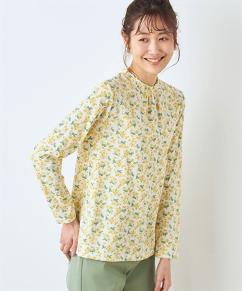 DECOY ミモザプリントフリルTシャツ_variationthumb_2