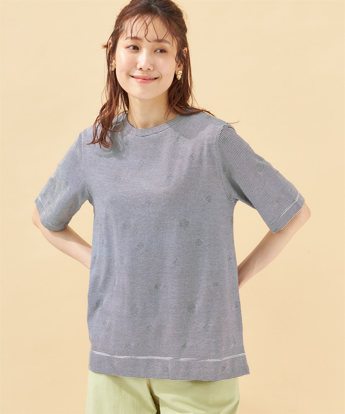 DECOY ジャガードTシャツ_main