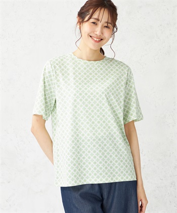 DECOY 【冷感・UVカット】ひやさらプリントTシャツ_variationthumb_2