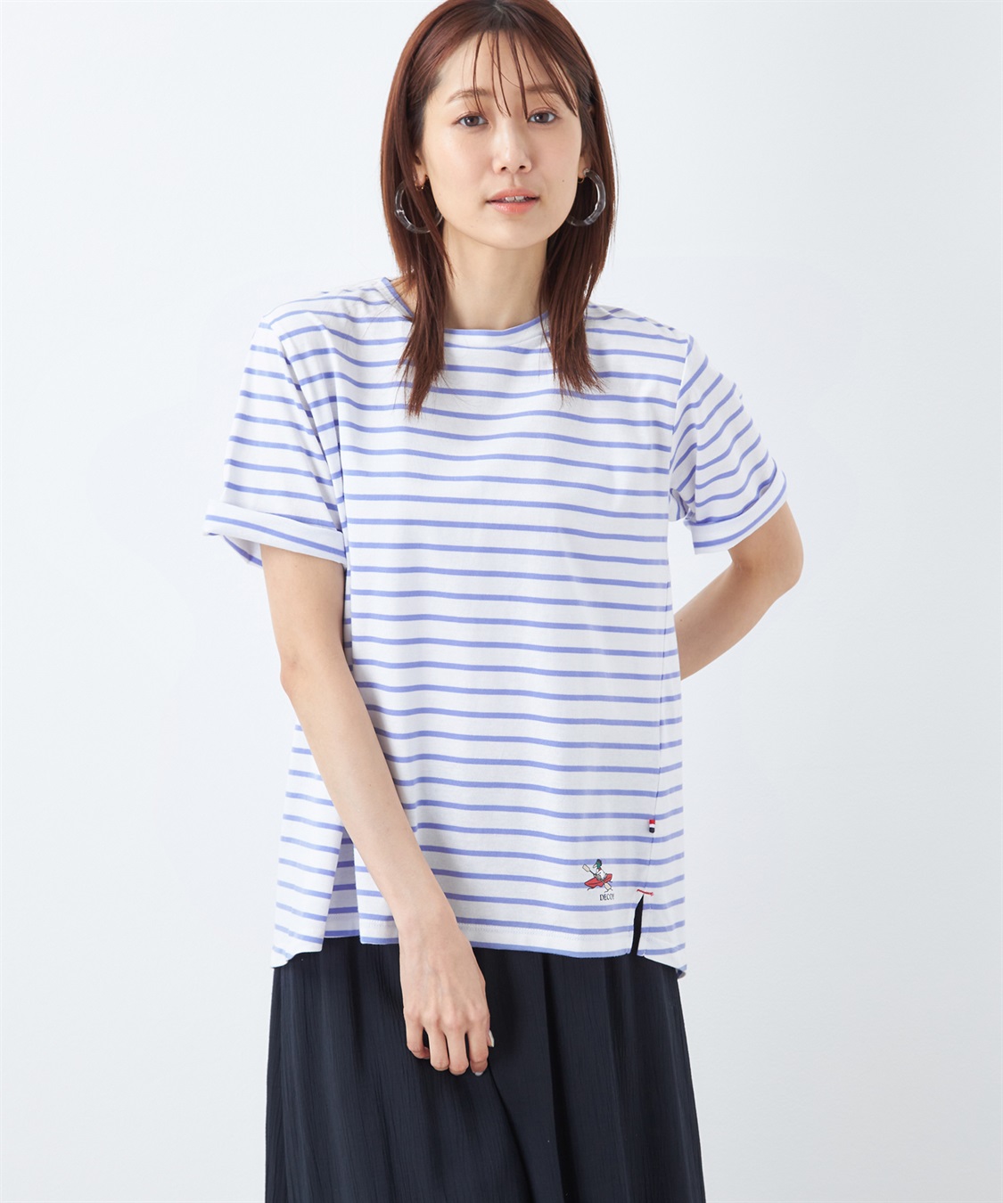 DECOY コイくんボーダーTシャツ_main