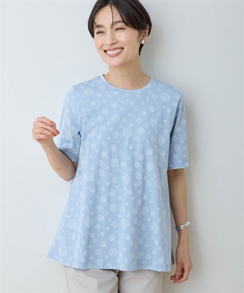 DECOY 【ひやさら】【UVカット】【友桝飲料コラボ】ドットロゴプリントTシャツ_variationthumb_2