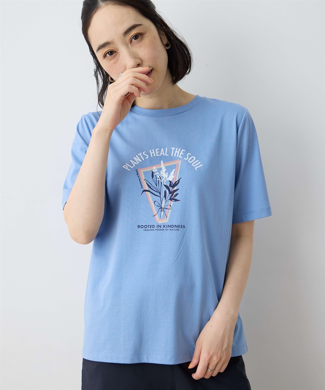 DECOY 【ひやさら】【UVカット】ロゴプリントTシャツ_variation_2