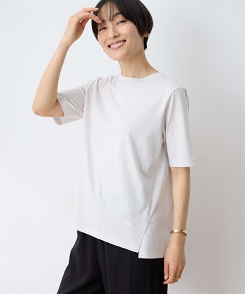 DECOY 【ひやさら】【UVカット】モックネックTシャツ_variationthumb_1