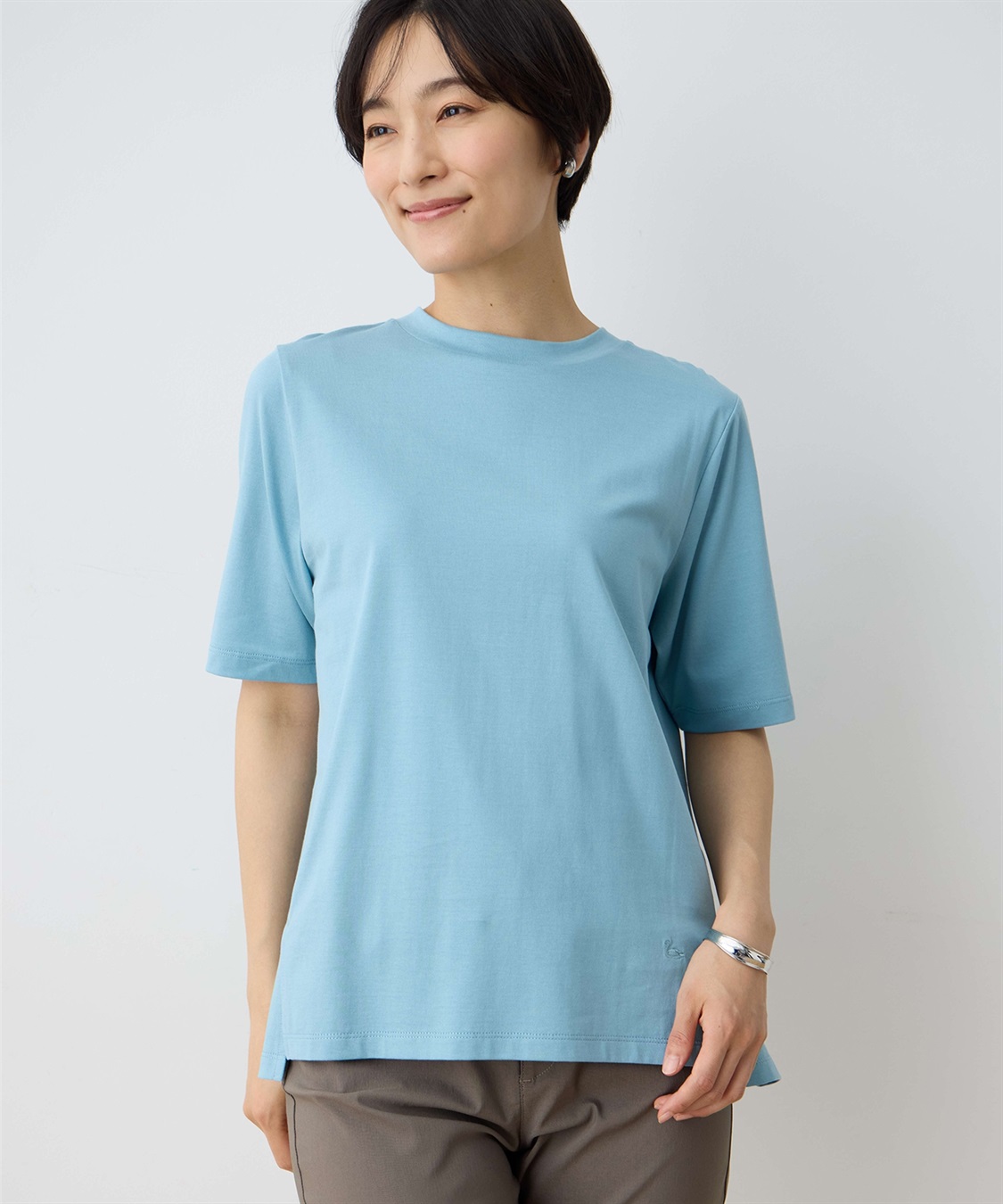 DECOY 【ひやさら】【UVカット】モックネックTシャツ_variation_2