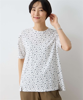 DECOY 【ひやさら】【UVカット】chiyoコイ君プリントTシャツ_variationthumb_1
