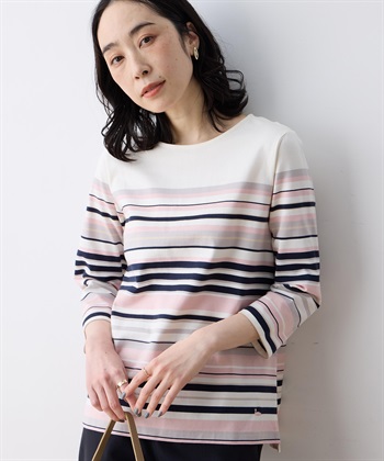 パネルボーダーＴシャツ