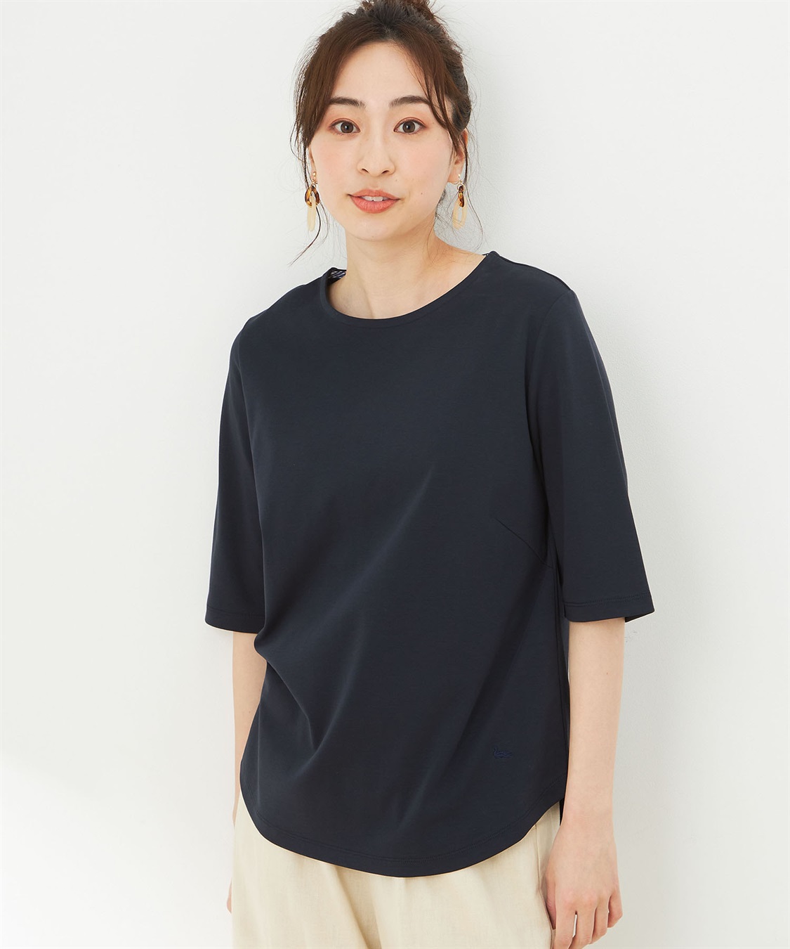 DECOY 【接触冷感】【UV対策】ひやさらコットンTシャツ_variation_4